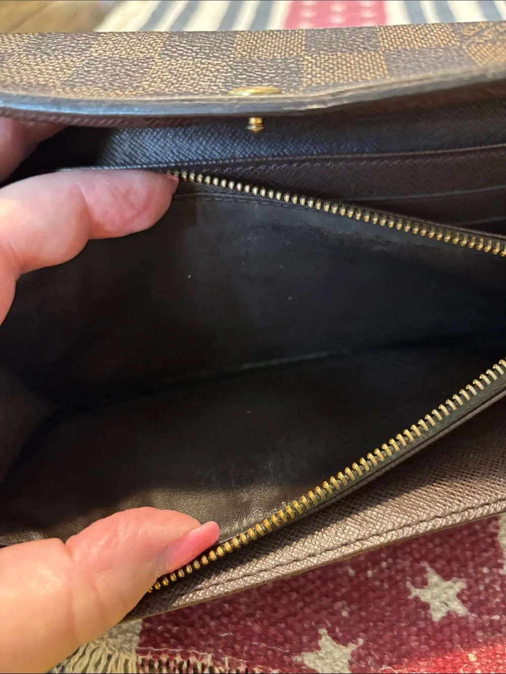 Louis Vuitton close up